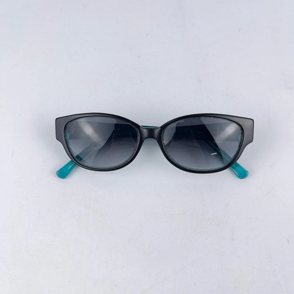 Kate Spade New York 0DH4 Y7 Women Eyeglasses Frame Black‎ Teal Round 53-15-135mm